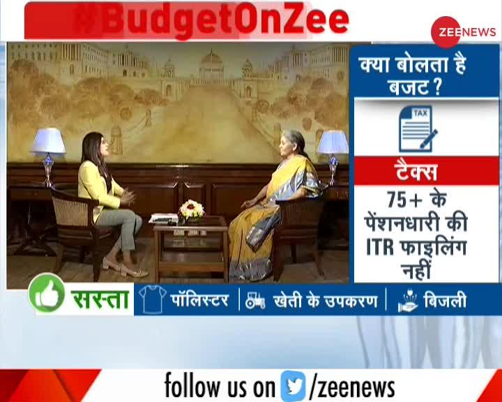 Exclusive: वित्त मंत्री निर्मला सीतारमण से जानिए Budget 2021 की हर एक बात