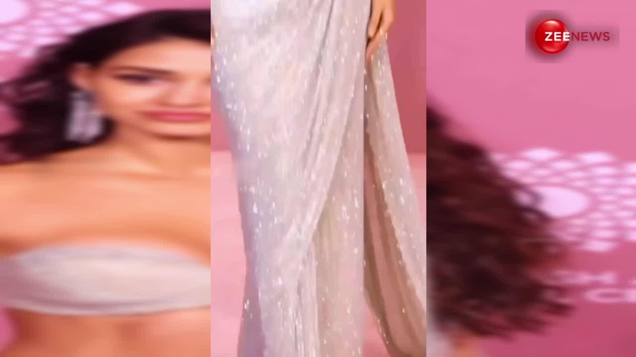 हाय राम! Disha Patani के नए साड़ी लुक को देख पकड़ लेंगे अपना सिर, वीडियो हुआ वायरल