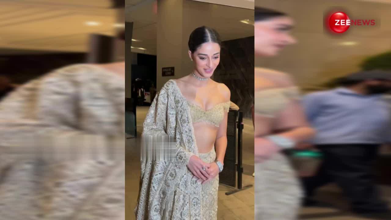 डीपनेक आउटफिट में Ananya Pandey ने चलाया जादू, फैंस बोले- फिल्में ना सही फैशन में नंबर 1