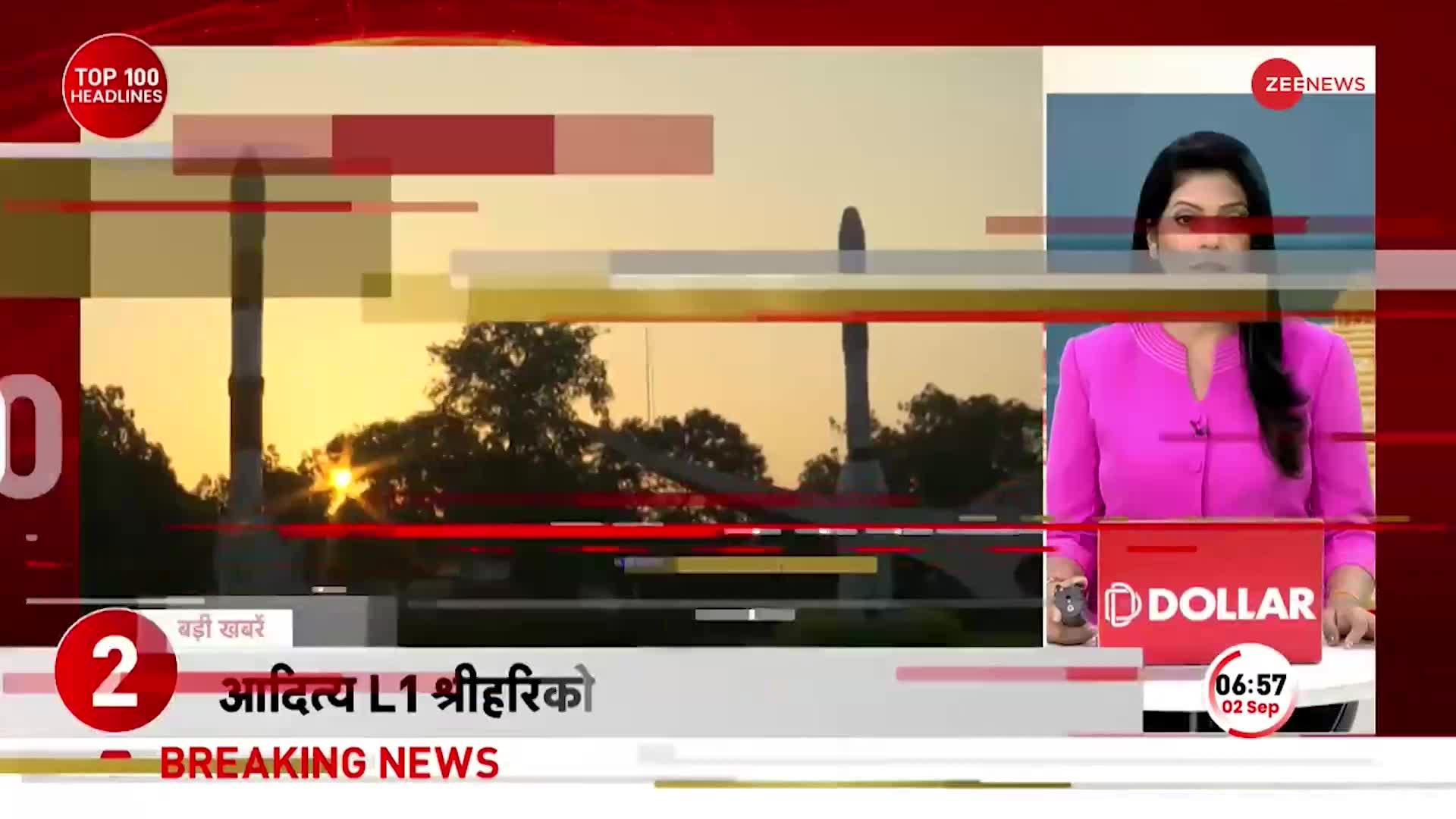 Headlines Today: आज Sriharikota से लॉन्च होगा भारत का पहला Sooryayan Aditya-L1, जानें पूरा अपडेट