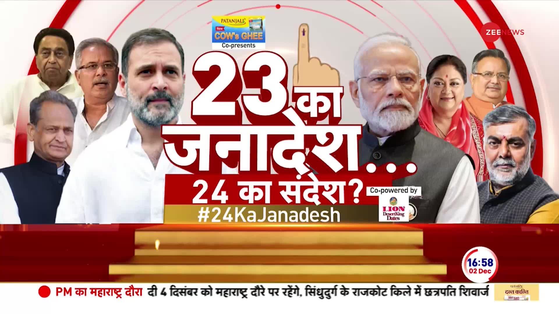 Assembly Election Result 2023: कौन बेदम, किसके दावे में दम ?