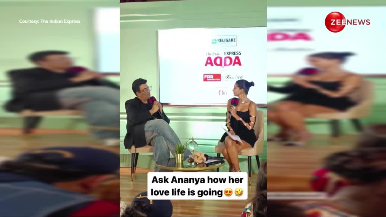 Ananya Panday के सवाल उन्हीं पर पड़े भारी, Karan Johar ने कर दी बोलती बंद