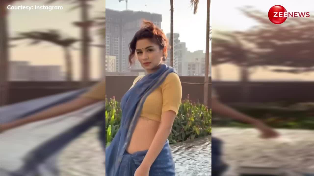 साड़ी पहनकर Avneet Kaur ने दिखाई एक से एक अदाएं, मासूमियत देख दिल हार बैठेंगे आप