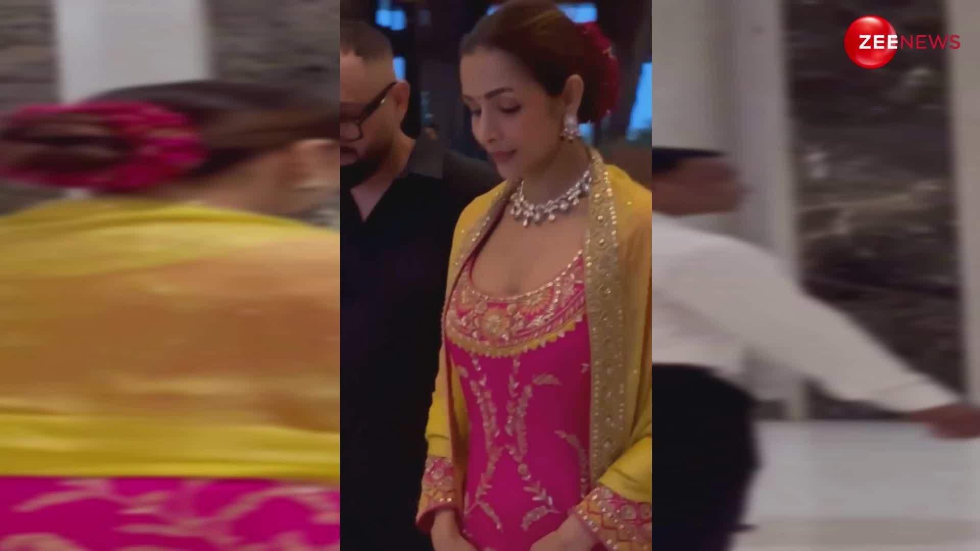 टाइट कपड़े छोड़ 50 साल की उम्र में पिंक अनारकली सूट पहन Malaika Arora लगीं 'अप्सरा', देख दीवाने हुए फैंस