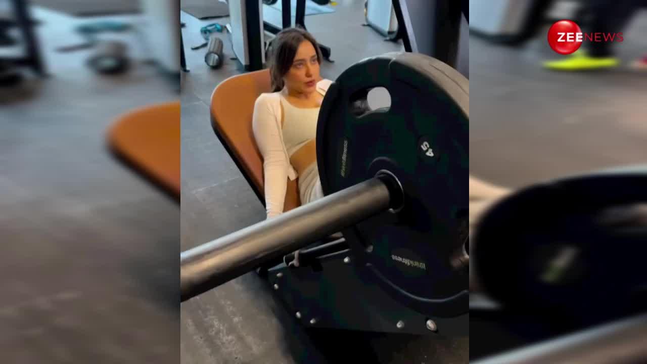 Neha Sharma के परफेक्ट फिगर का राज हुआ वायरल, इस तरह जिम में बनाती है बॉडी