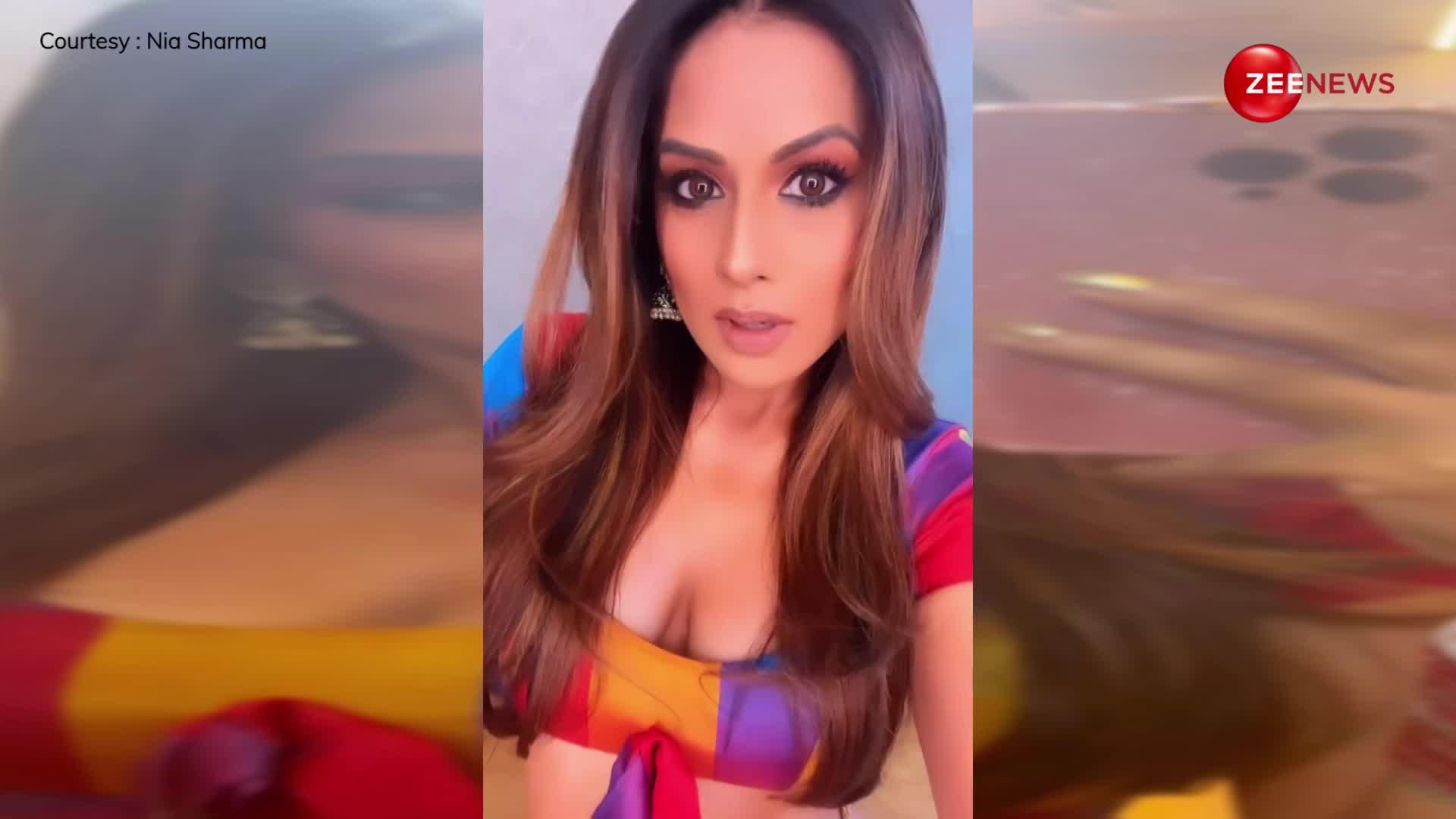 Nia Sharma ने पहन ली ये ड्रेस, लोग रह गए हैरान