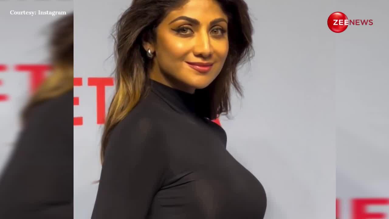 Shilpa Shetty ने 'द आर्चीज' के प्रीमियर में लगाए 4 चांद, दिखीं सबसे अलग