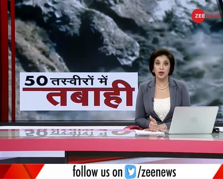 Uttarakhand Glacier Burst: सैलाब की 50 बड़ी तस्वीरें