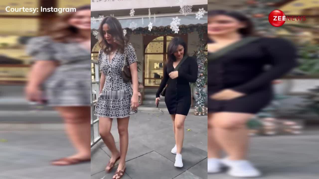 शॉर्ट ड्रेस में नजर आईं Neha और Aisha Sharma, वीडियो देख लोग बोले- दोनों Twins लग रही