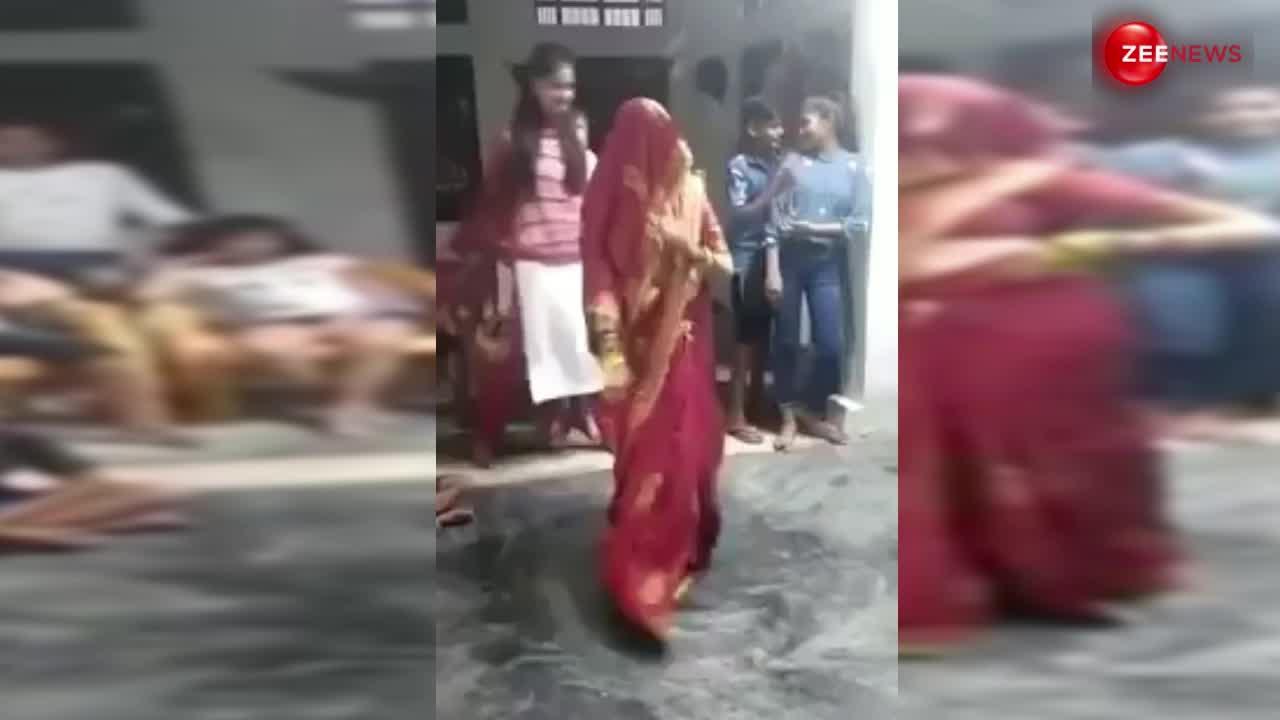 Desi Bahu: घूंघट में नई बहू ने किया ऐसा डांस कि सारी हदें कर दी पार, दादी बोली- आजकल की बहू को अलग जवानी चढ़ी है