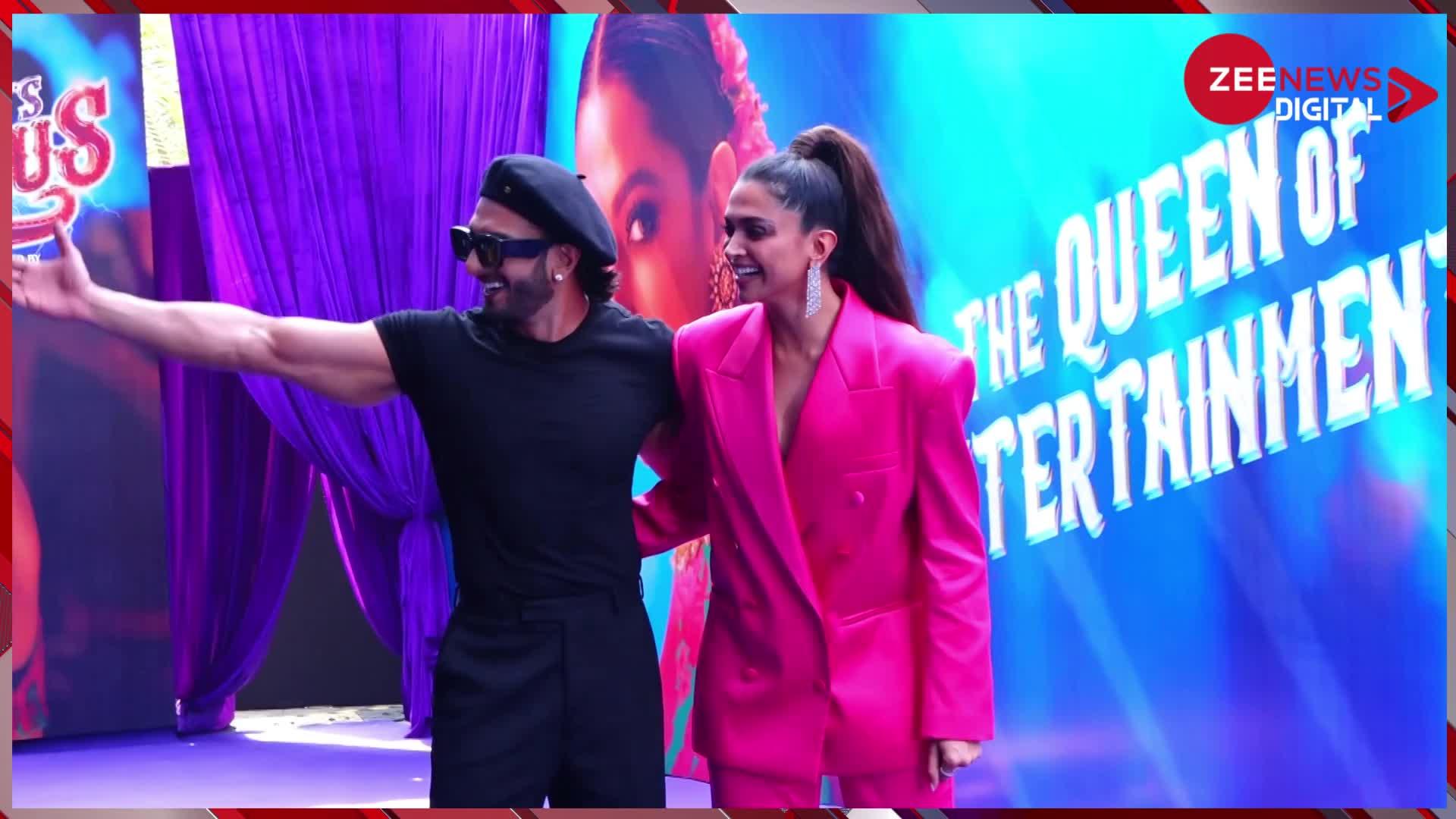 Ranveer Singh ने लगाया Deepika Padukone को कसकर गले, पब्लिक प्लेस पर दोनों की दिखी कूल बॉन्डिग