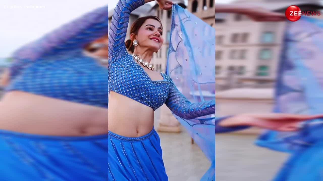 खूबसूरत लहंगे पर चुन्नी लेकर नाचीं Rubina Dilaik, कभी बलखाईं तो कभी दिखाए कातिलाना नखरें; देख हो जाएंगे फ्रीज