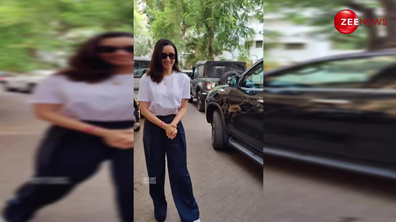 करोड़ों की गाड़ी से सिंपल लुक में उतरीं Shraddha Kapoor, Cuteness देख दिल हार बैठे यूजर्स