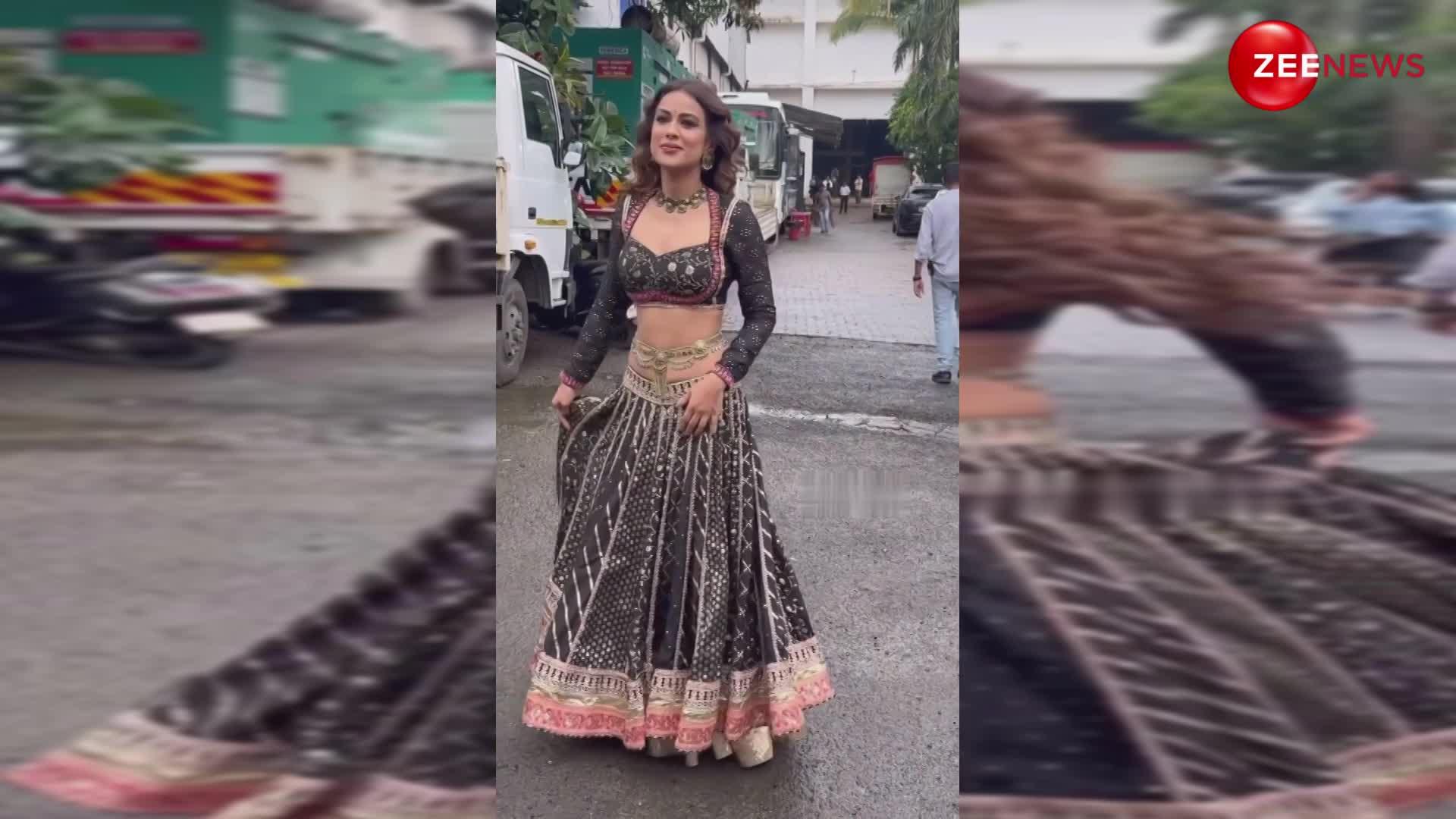 काले रंग की चनिया चोली पहन Nia Sharma ने बिखेरा जलवा, ड्रेस देख लोग बोले- असली नागिन लग रही हो!