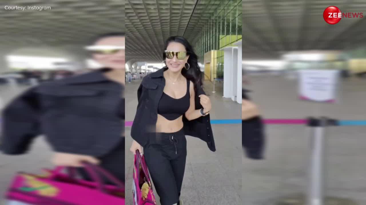 क्रोसेट टॉप में फिगर दिखाने के चक्कर में Ameesha Patel हुईं Oops Moment का शिकार, देख लोग बोले- उम्र देखो और मैडम की फिगर देखो