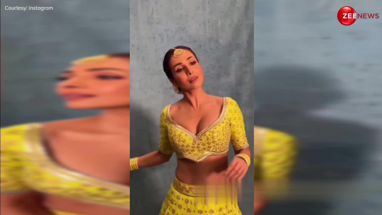 पीले लहंगे में बोल्डनेस दिखा गईं Malaika Arora, बालों के गजरे ने उड़ाई फैंस की नींद; देख खो बैठेंगे सुध-बुध