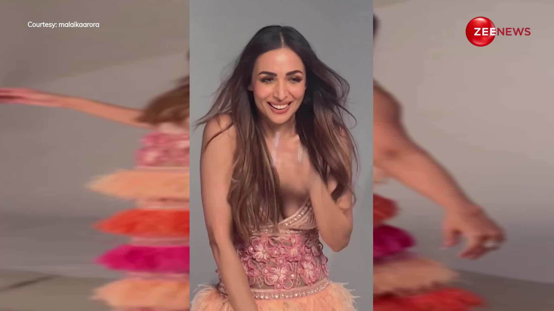 Malaika Arora फुल बैल्क में लगीं हॉट, उनके कर्वी फिगर ने उड़ाए सभी के होश