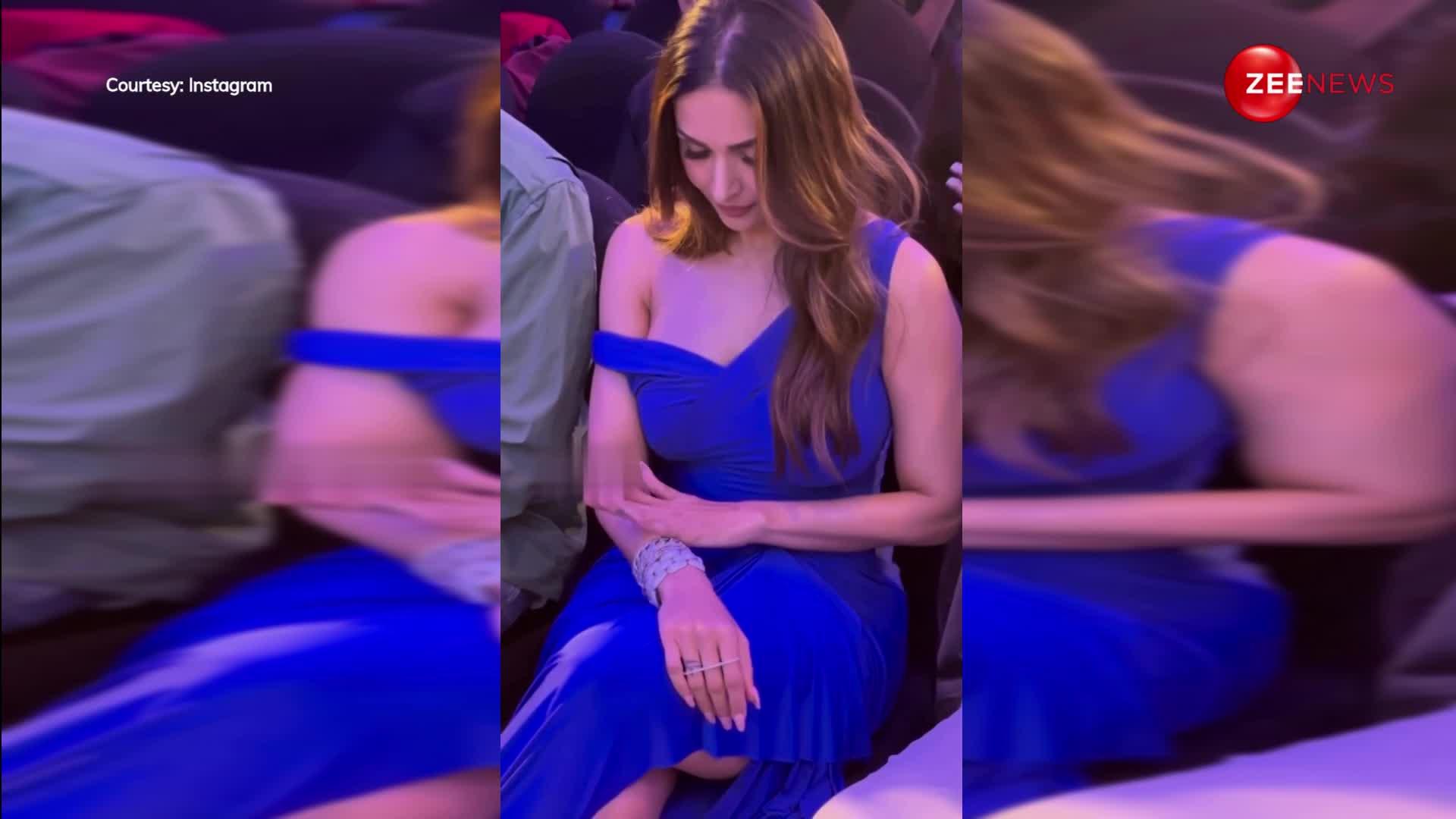 49 की Malaika Arora ने ब्लू ड्रेस में दिखाया कमाल का हुस्न, लोग बोले- अर्जुन कपूर की किस्मत से जलन हो रही है!