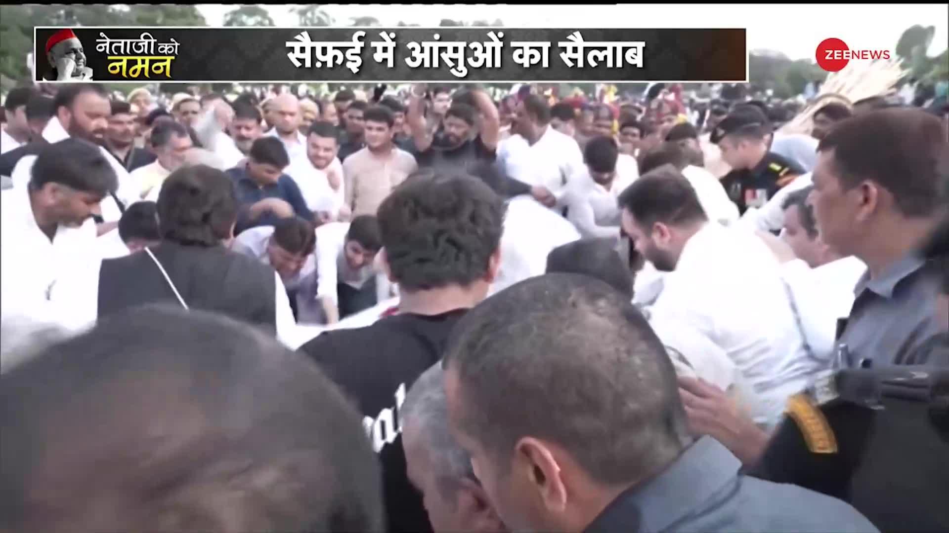 Mulayam Singh Yadav Last Rites:  रवि किशन से मिलते ही क्या कहते थे मुलायम सिंह?