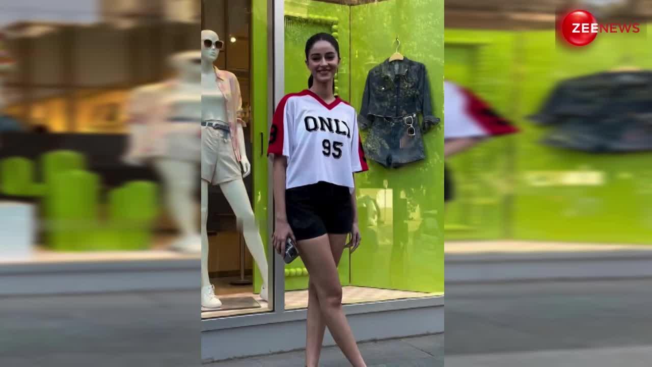 कूल-डूड बन सड़कों पर निकलीं Ananya Pandey, वीडियो ने किया सोशल मीडिया का चक्का जाम