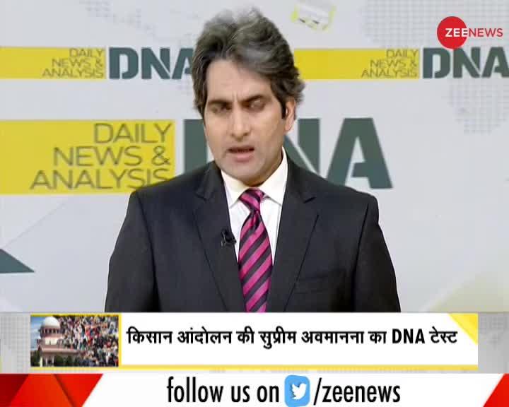 DNA: किसान आंदोलन की सुप्रीम अवमानना का DNA Test