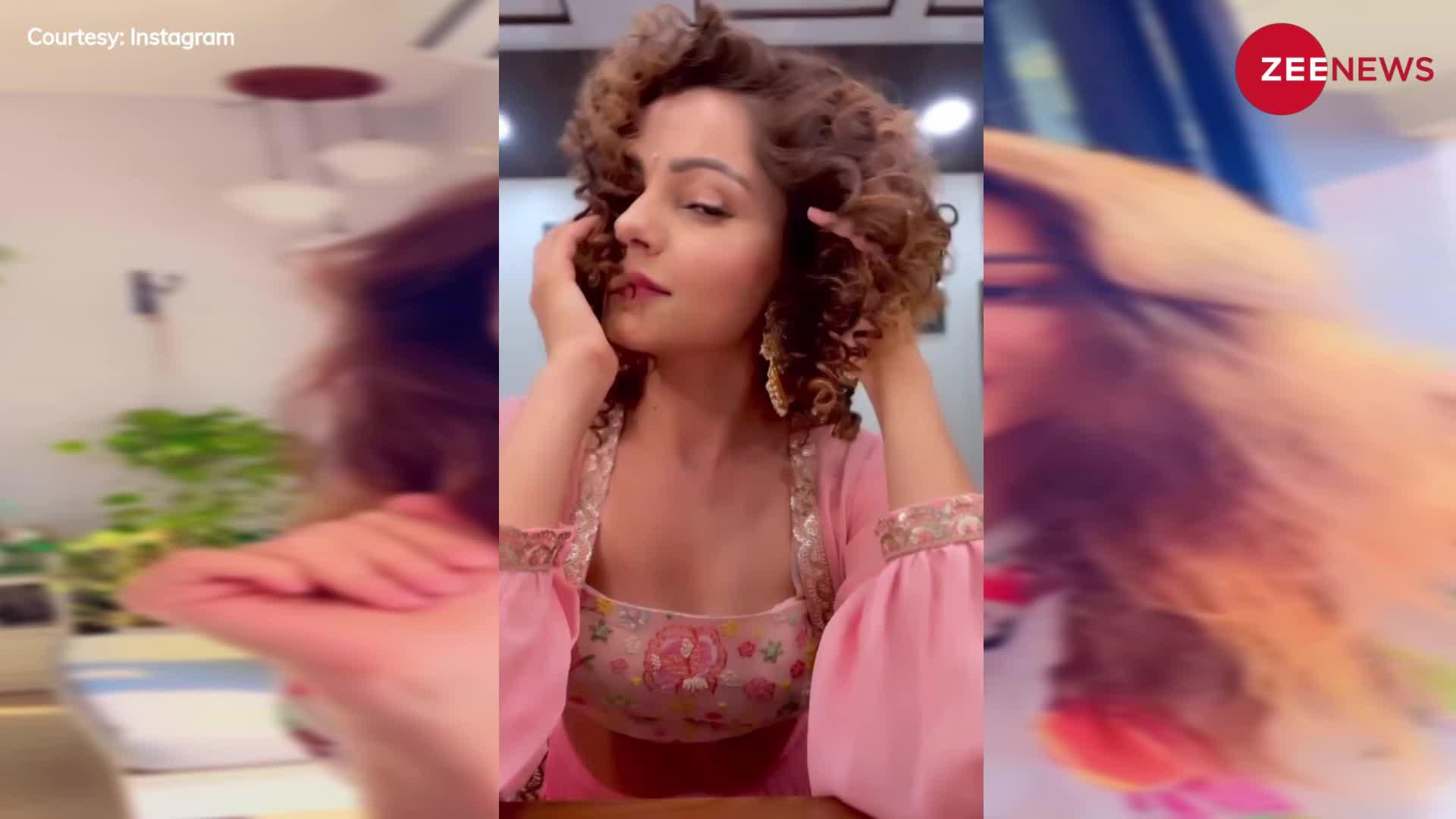 Rubina Dilaik के बालों का हो गया ऐसा हाल, देख यूजर्स बोले- बिजली का झटका लगा है क्या...?