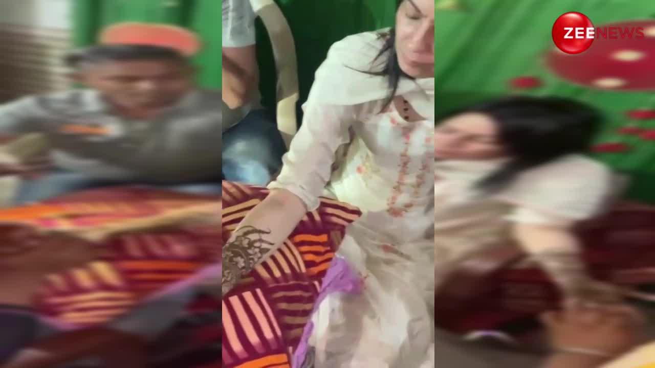 VIDEO: लेडी डॉन ने लगवाई गैंगस्टर के नाम की मेहंदी, हाथ पर बनवाया काला जेठड़ी का चेहरा; वायरल