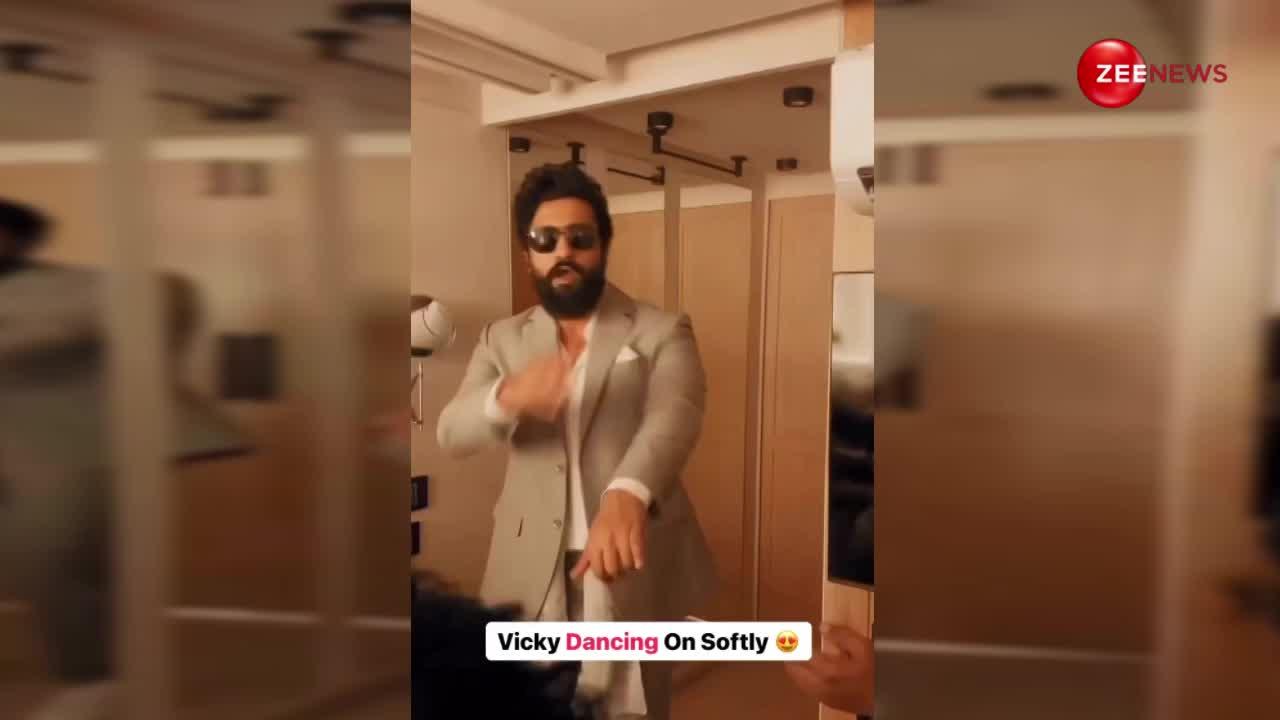 Vicky Kaushal ने एक बार फिर सेट कर दिया नया ट्रेंड, जबरदस्त पंजाबी गाने 'सोफ्टली' पर डांस करते दिखे