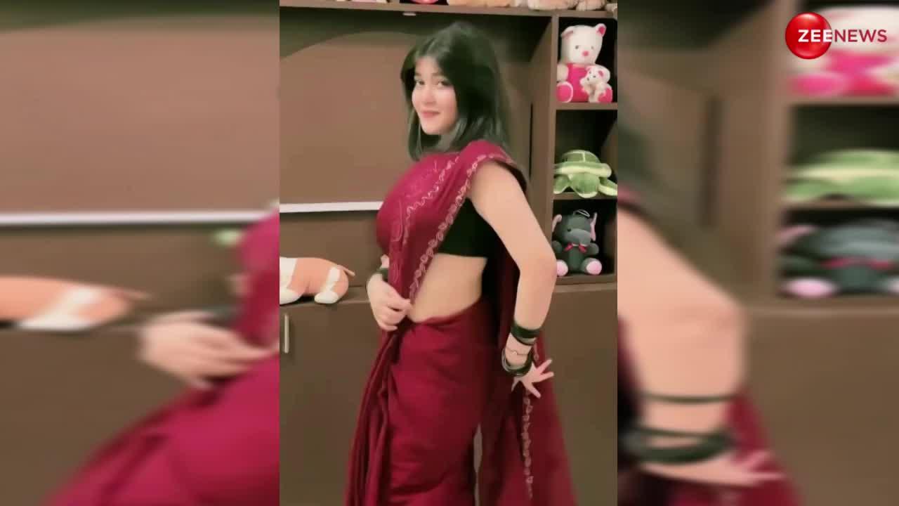 Sapna Choudhary: दीदी ने कमर से साड़ी का पल्लू हटाकर किया बेमिसाल डांस, नाच देखकर ताऊ की हुई हालत खराब!