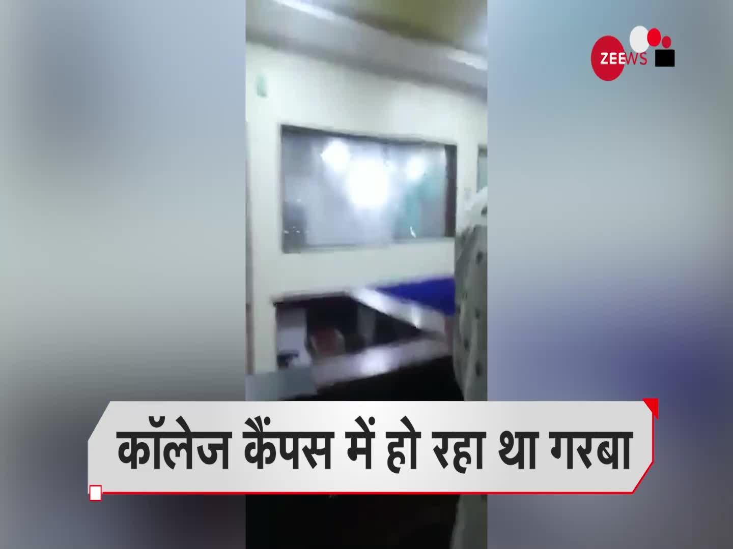 इंदौर के गरबा में इसलिए हो गया हंगामा...