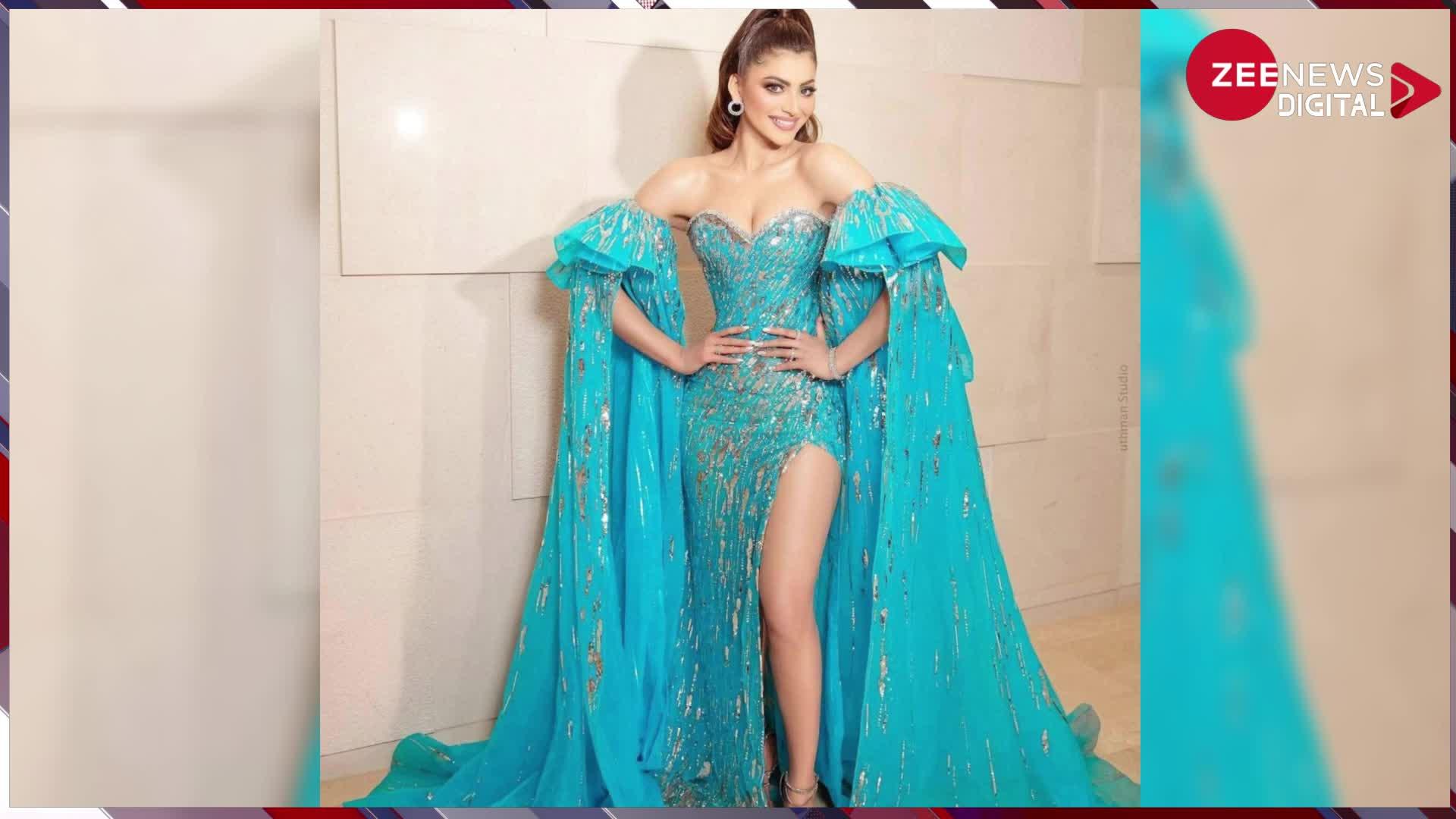 अगर आपको भी है स्लिट ड्रेस की ख्वाहिश, तो देखें Urvashi Rautela की ये कलेक्शन