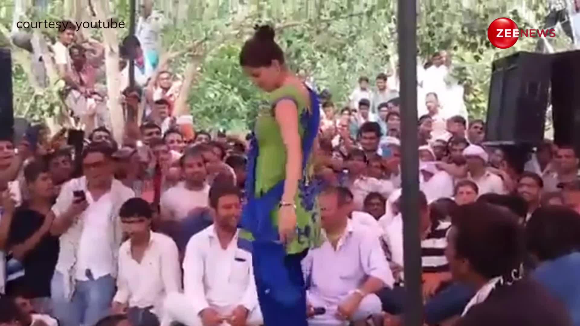 'चोली के पीछे क्या है' गाने पर Sapna Choudhary ने लगाए ऐसे ठुमके, बोल्ड स्टेप्स देख लोगों ने बजाई सीटियां