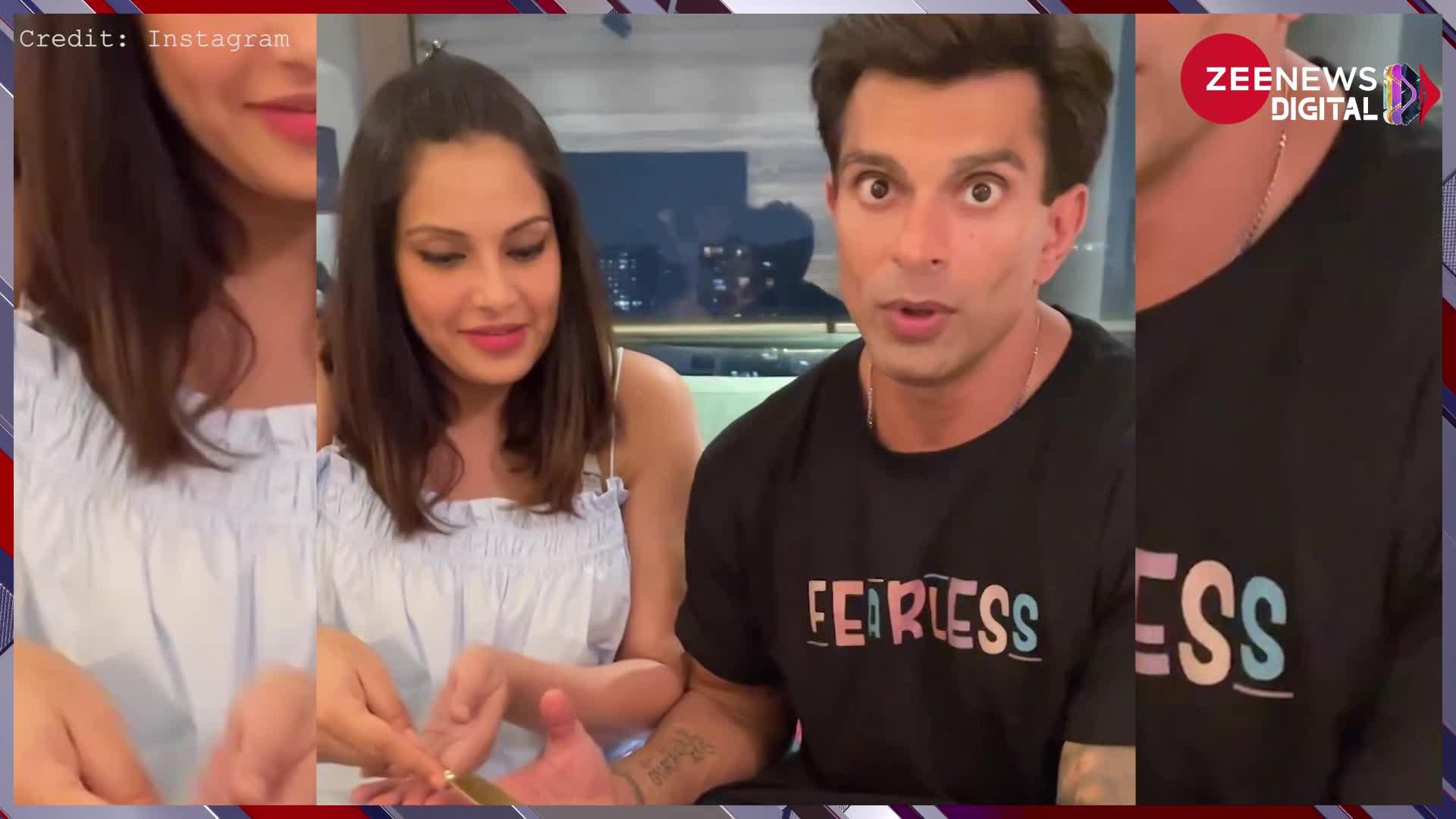 न्यू पेरेंट्स Bipasha Basu और Karan Grover ने इस तरह मनाया बेटी 'Devi' का वन मंथ बर्थडे