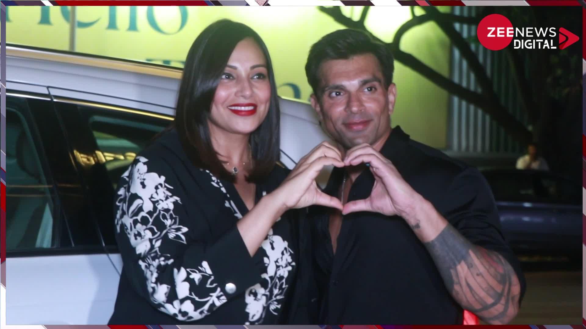 बेटी को छोड़ वैलेंटाइन मनाने निकले Bipasha Basu-Karan Singh Grover, फिर कैमरे पर देने लगे ऐसे-ऐसे हार्ट वाले पोज