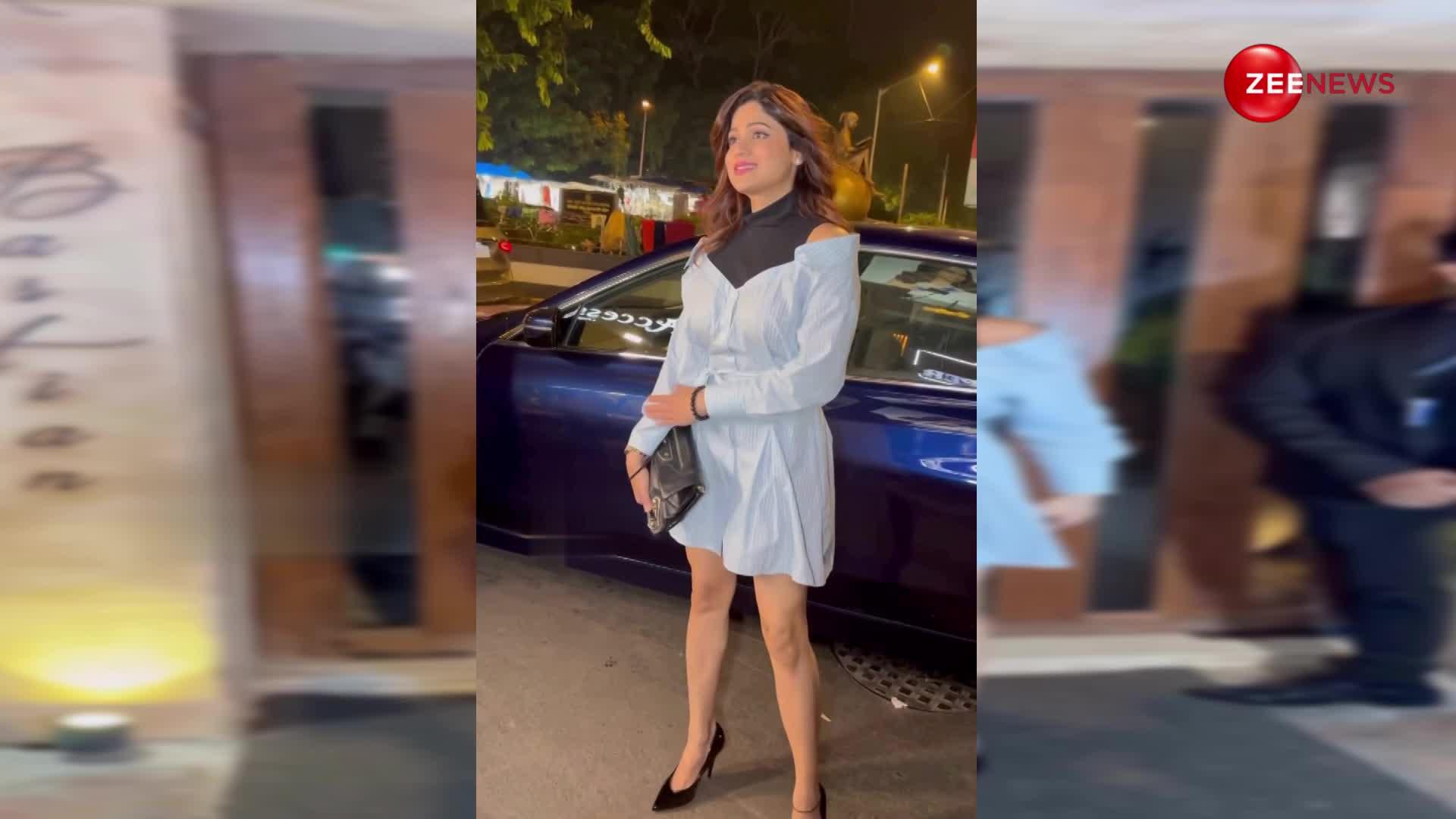 44 की उम्र में भी 18 बरस की कुंवारी कली लगती हैं Shamita Shetty, अपने किलर लुक से जीत लेती हैं लोगों का दिल