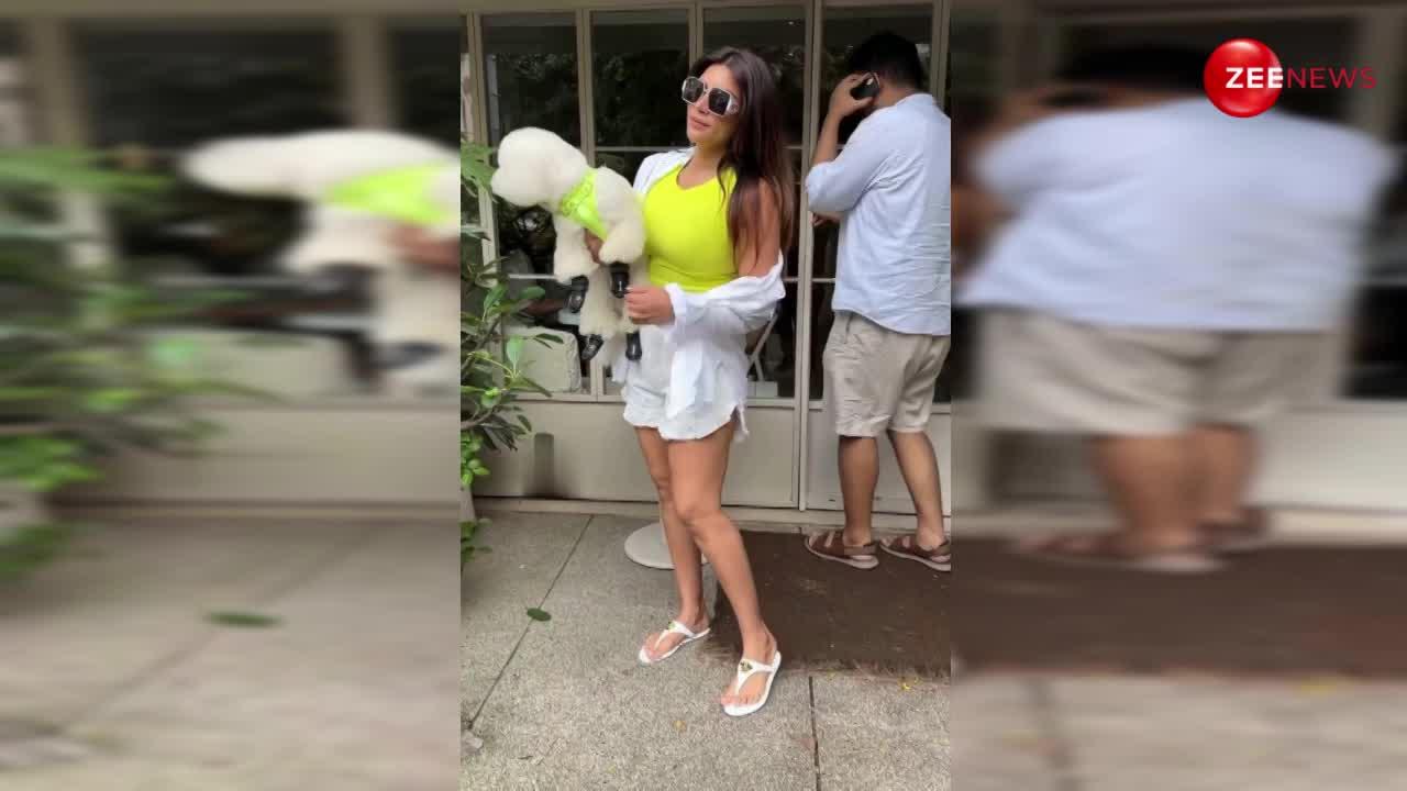 Shama Sikander की बोल्डनेस से ज्यादा उनके कुत्ता पर लोगों ने की चर्चा, किसी हीरोइन से कम नहीं है पप्पी का जलवा