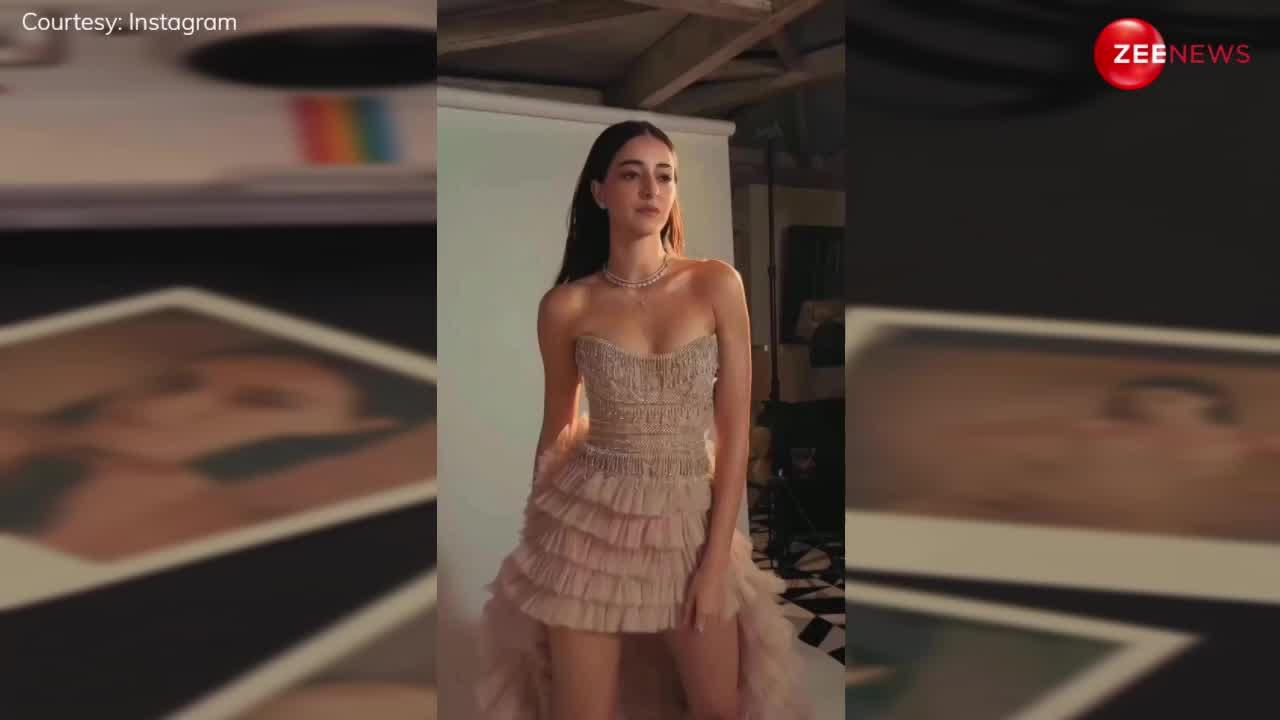 Ananya Panday ने झालर वाली ड्रेस में कराया हद से ज्यादा बोल्ड फोटोशूट, कातिलाना हुस्न देख होश खो बैठे लोग