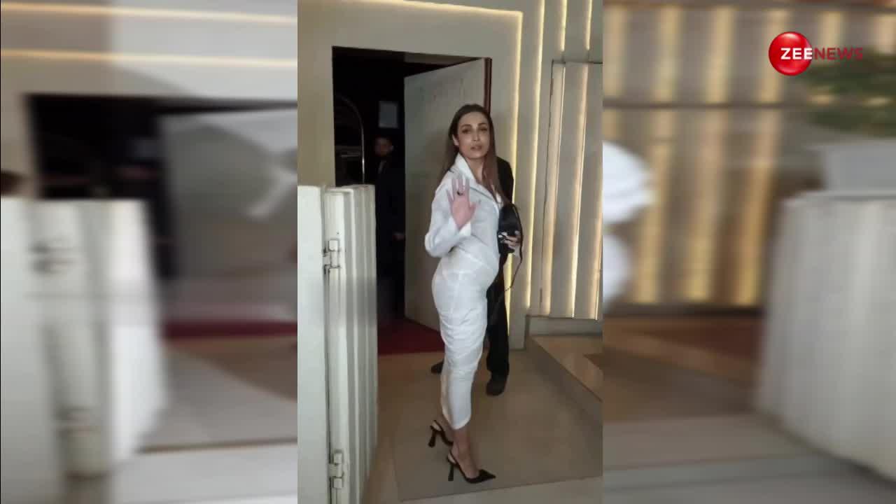 Malaika Arora को व्हाइट आउटफिट में देख लोगों ने किया ट्रोल, कहा-कितना भी योगा कर लो पेट तो निकल ही रहा हैं