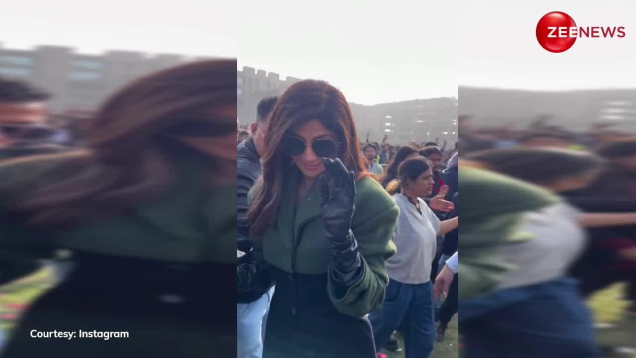 दिल्ली की ठंड में पूरे कपड़ों में नजर आईं Shilpa Shetty, लुक देख फैंस हुए फिदा