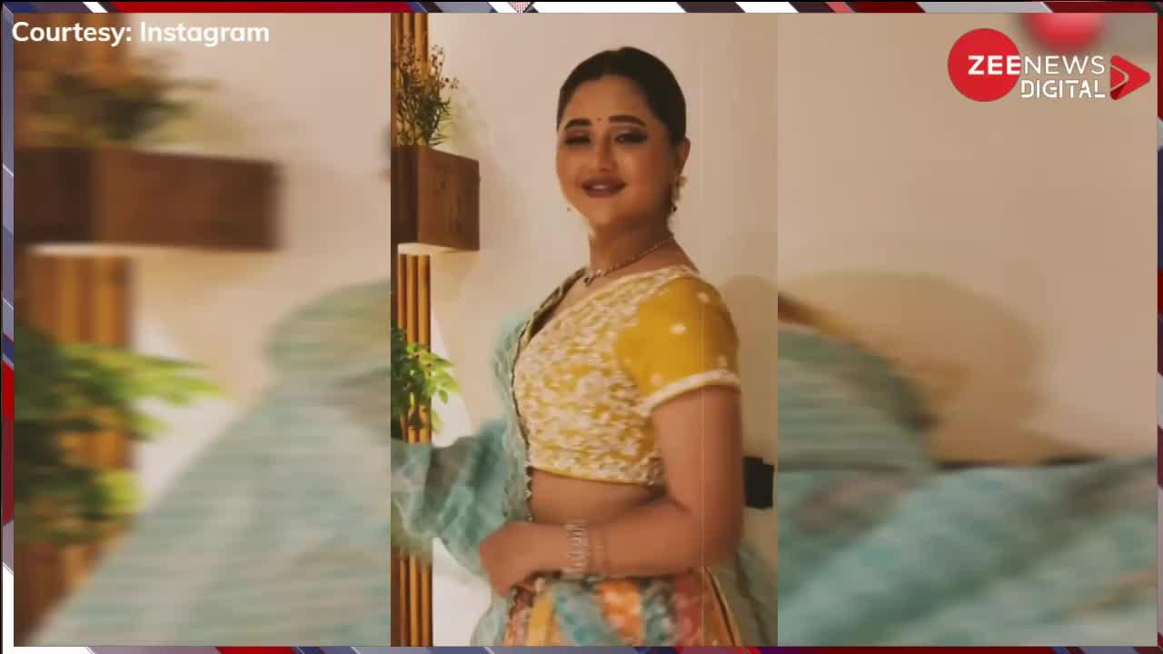 माथे पर बिंदी, बालों में गजरा... Rashami Desai ने कैमरे के सामने दिखाई हॉटनेस, अदाएं देख फैंस ने बांधे तारीफों के पुल