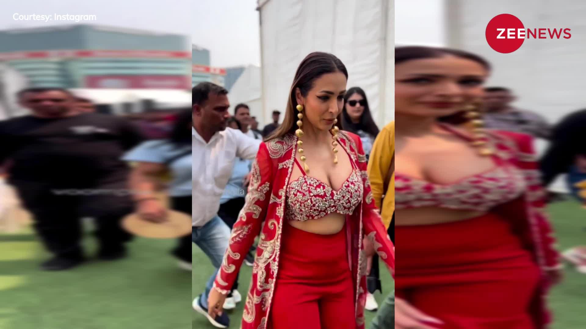 कानों में झालर लटकाकर  Malaika Arora ने कैमरे के सामने दिए ऐसे पोज, देख लोग बोले वाह रे तेरा फैशन