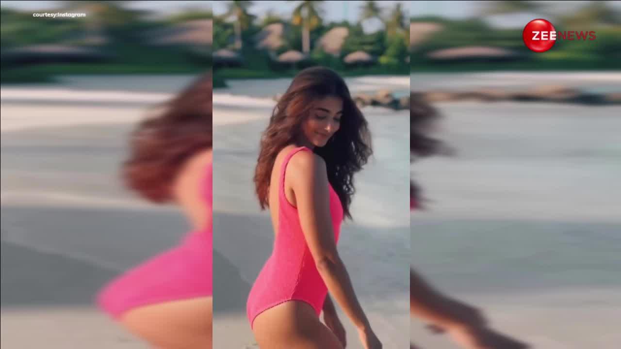 Pooja Hegde का बिकिनी लुक देख फैंस हुए दीवाने, मिनटों में वायरल हुआ वीडियो