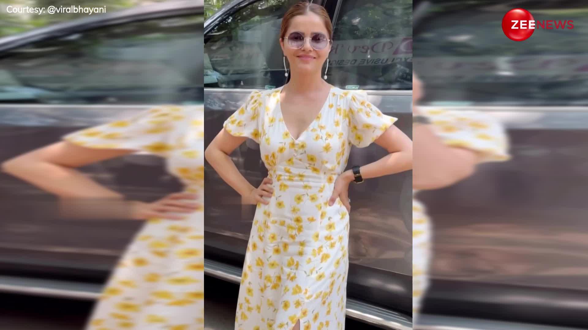 डीपनेक प्रिंटेड ड्रेस पहन Rubina Dilaik ने दिखाया कातिलाना अंदाज, यूजर बोले- स्टाइल तो ऐसे मारती है जैसे अंबानी की बहु हो