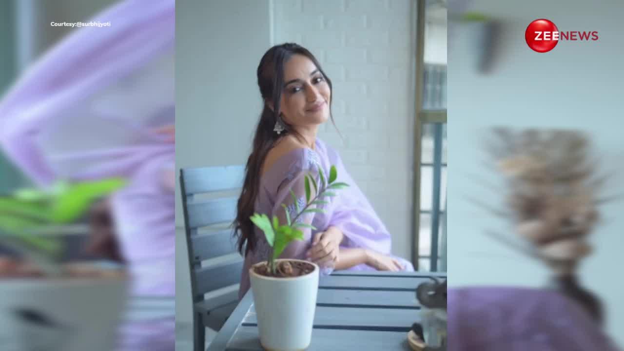 Surbhi Jyoti ने डीप नेक ब्लू ड्रेस में गिराई बिजली, फैंस का हुआ बुरा हाल