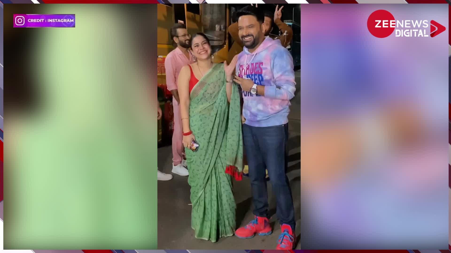 शो के बाहर भी दिखी Kapil Sharma-Sumona Chakravarti की नोक झोंक, पीछे खड़े इस एक्टर ने बनाया मुंह, देखें वीडियो