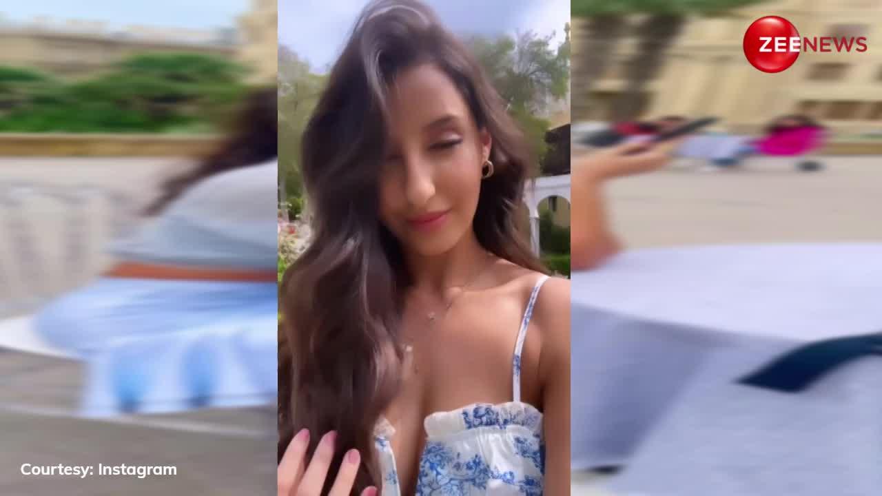 मिनी स्कर्ट पहन Nora Fatehi ने बरपाया कहर, एक नजर में दे बैठेंगे दिल