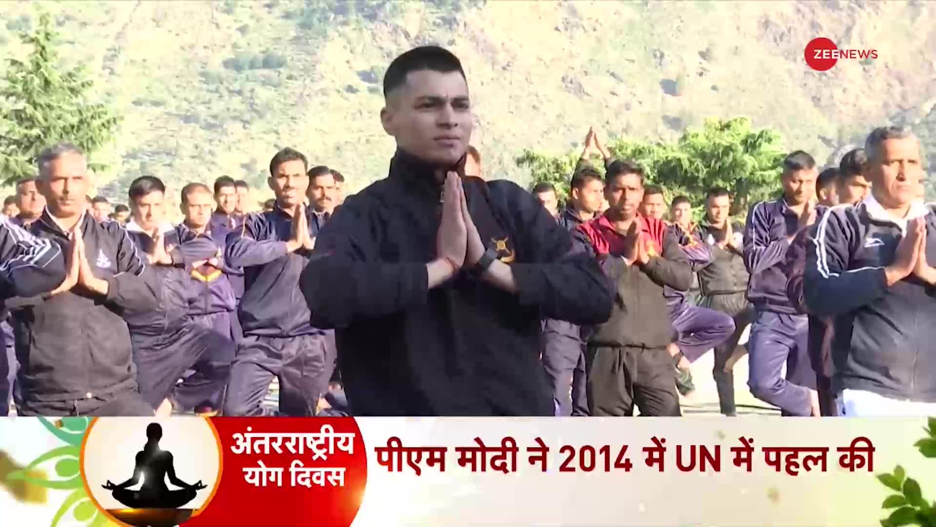 International Yoga Day 2023: LoC के पास 7000 फ़ीट पर शूरवीरों का योग, देखें एक्सक्लूसिव रिपोर्ट