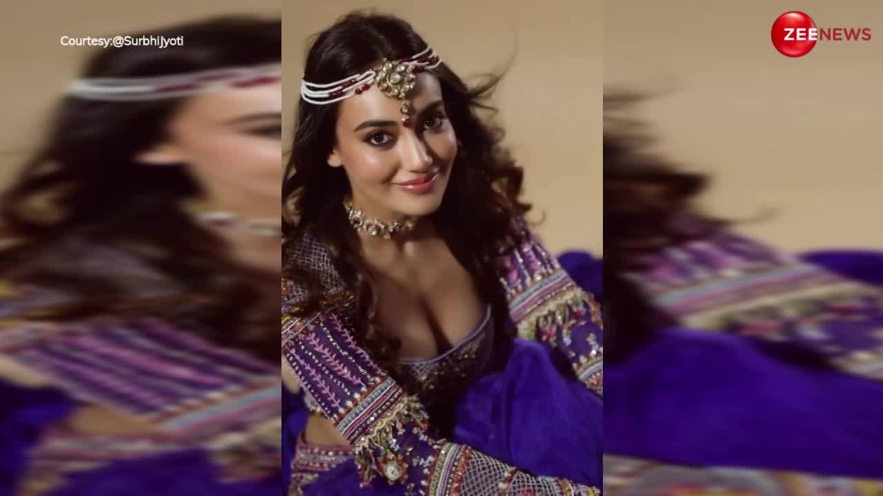 खुले बाल...कानों में झुमके पहन Surbhi Jyoti की अदाओं पर फैंस की टिकी रही नजरें, बिंदास लुक में दिखाया अपना हुस्न