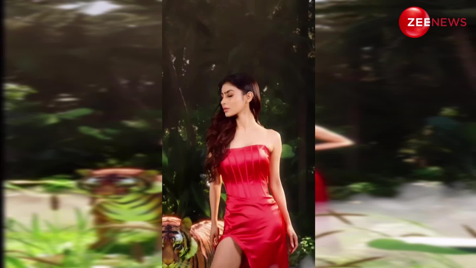 एक्ट्रेस  Mouni Roy ने टाइट स्लिट कट ड्रेस पहन दिखाए ऐसे नखरे, देख लोगों की निगाहें टिकीं एक ही जगह