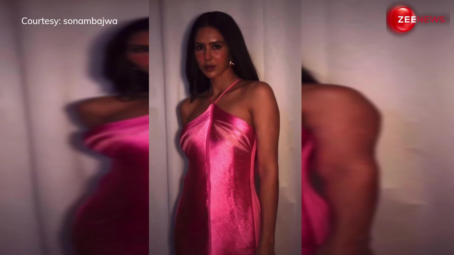 धड़कनें बढ़ा देने वाली Sonam Bajwa का सिजलिंग अवतार, शॉर्ट ड्रेस में दिखीं बेहद खूबसूरत, लुक पर फिदा हुए फैंस-video